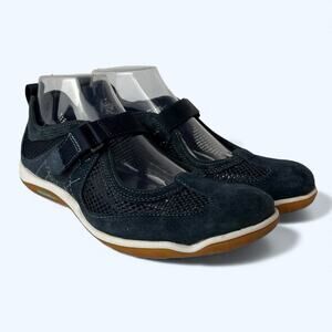 Merrell Lorelei Emee Navy Nubuck Mary Jane Ballet Flats 7.5m